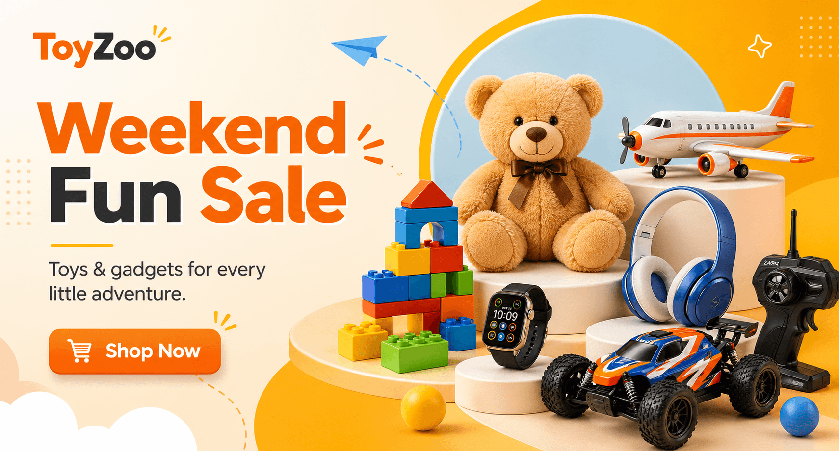 Toyzoo shopping banner